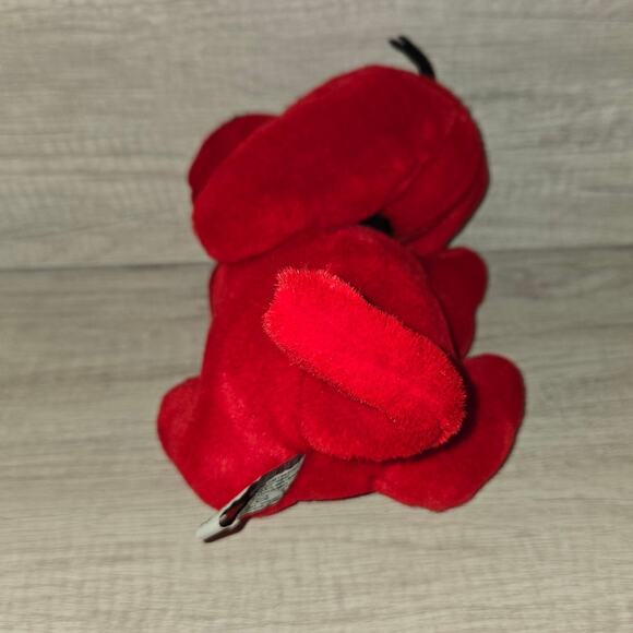 Vintage CLIFFORD THE BIG RED DOG 8"  Scholastic Side Kicks Plush 1997 - Picture 6 of 11